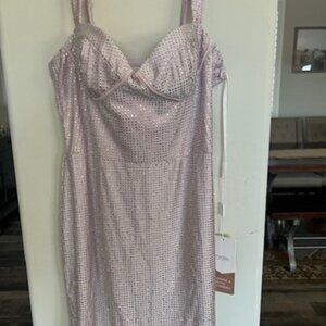 Light Pink Stacee's Pink Mini Dress